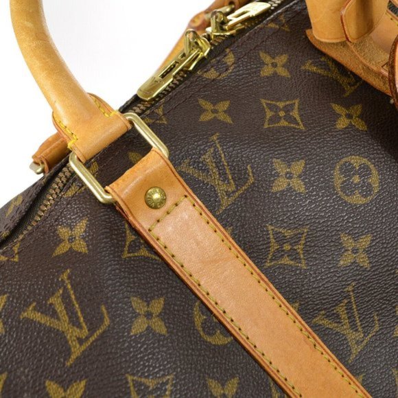 LOUIS VUITTON TRAVEL HAND BAG MONOGRAM KEEPALL 50 - Picture 13 of 16